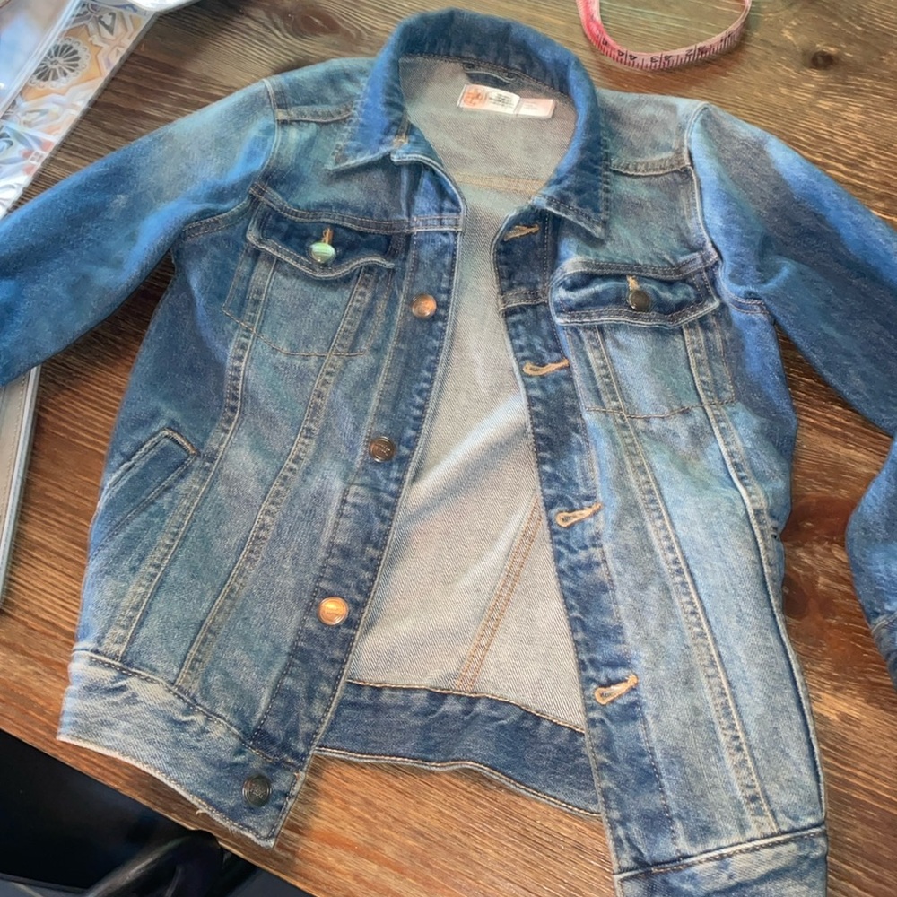Worn once Jean jacket child